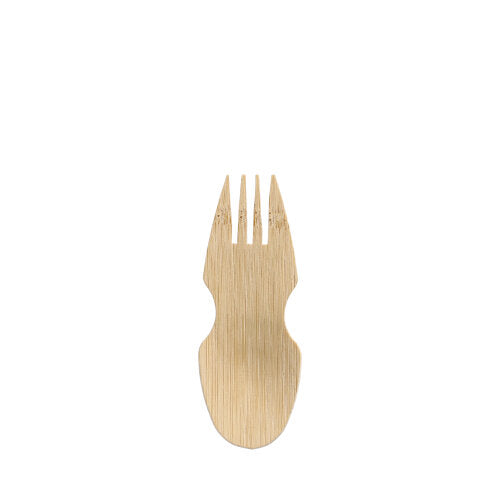 50 Fingerfood - Göffel, Bambus "pure" 8,5 cm
