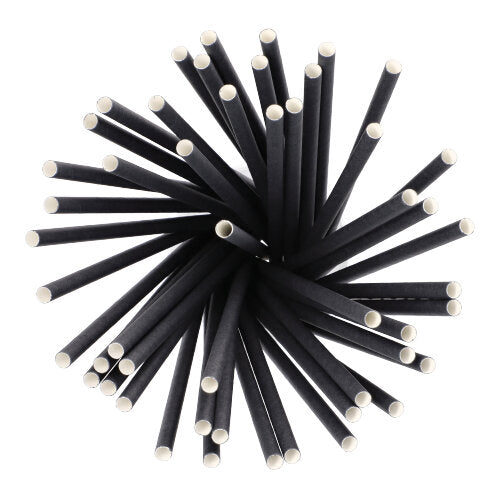 135 Shake-Halme, Papier Ø 8 mm · 25 cm schwarz