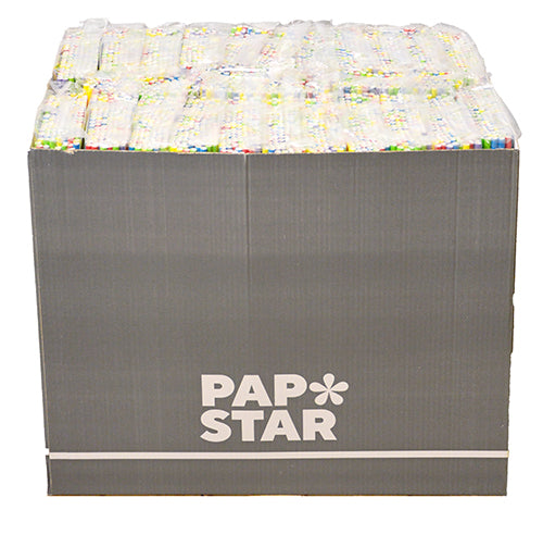 135 Shake-Halme, Papier Ø 8 mm · 25 cm farbig sortiert