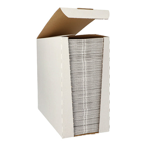 100 Servietten "ROYAL Collection" 1/6-Falz 48 cm x 33 cm grau "Kitchen Craft"