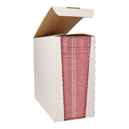 100 Servietten "ROYAL Collection" 1/6-Falz 48 cm x 33 cm bordeaux "Kitchen Craft"