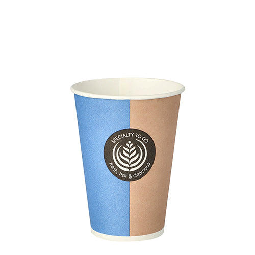 100 Trinkbecher, Pappe "To Go" 0,18 l Ø 7,01 cm · 9,2 cm