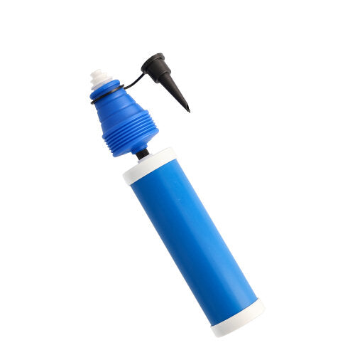 Spezial-Luftballonpumpe 27,5 cm blau