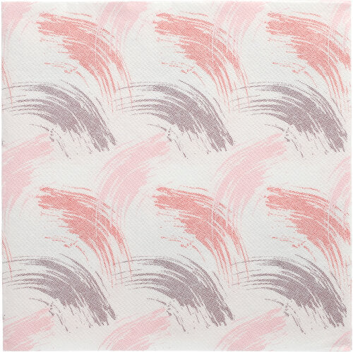 50 Servietten "ROYAL Collection" 1/4-Falz 40 cm x 40 cm bordeaux "Brushstroke"