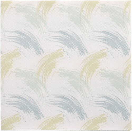 50 Servietten "ROYAL Collection" 1/4-Falz 40 cm x 40 cm arktikblau "Brushstroke"