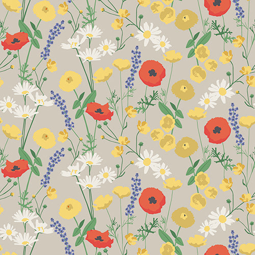20 Servietten, 3-lagig 1/4-Falz 33 cm x 33 cm "Smörblomma"