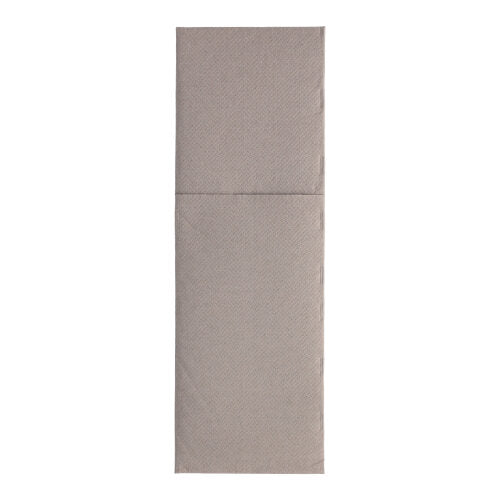 50 Servietten "ROYAL Collection" 48 cm x 30 cm grau mit Besteckfalz