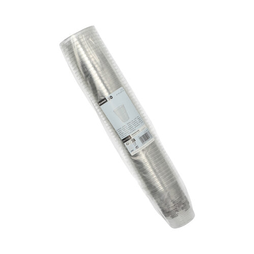 50 Trinkbecher R-PET 0,2 l Ø 7,8 cm · 8,9 cm glasklar