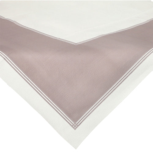 20 Mitteldecken, stoffähnlich, Vlies "soft selection plus" 80 cm x 80 cm grau "Frame"