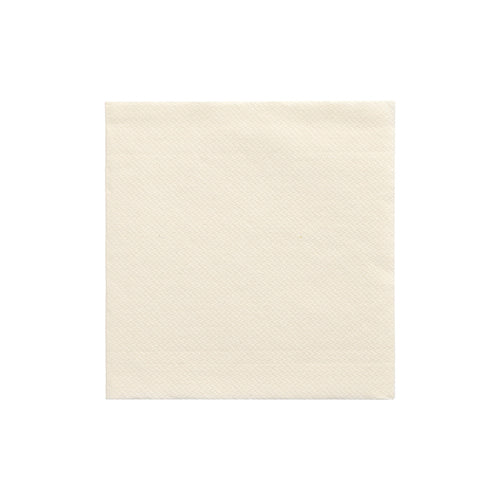 20 Servietten "DAILY Collection" 1/4-Falz 24 cm x 24 cm champagner