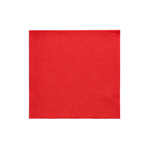 20 Servietten "DAILY Collection" 1/4-Falz 24 cm x 24 cm rot