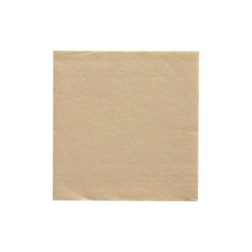 20 Servietten "DAILY Collection" 1/4-Falz 24 cm x 24 cm sand
