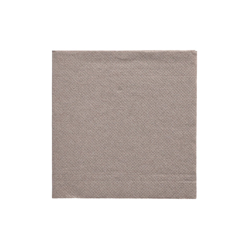 20 Servietten "DAILY Collection" 1/4-Falz 24 cm x 24 cm grau