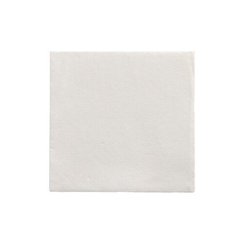 150 Servietten "DAILY Collection" 1/4-Falz 24 cm x 24 cm weiss