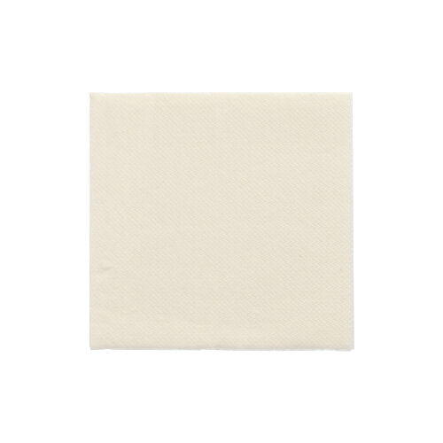 150 Servietten "DAILY Collection" 1/4-Falz 24 cm x 24 cm champagner