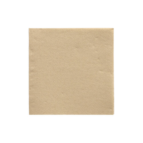150 Servietten "DAILY Collection" 1/4-Falz 24 cm x 24 cm sand