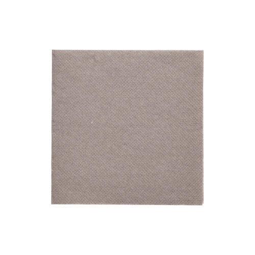 150 Servietten "DAILY Collection" 1/4-Falz 24 cm x 24 cm grau