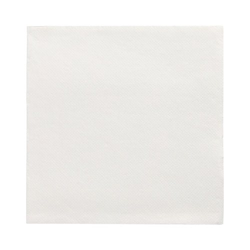 20 Servietten "DAILY Collection" 1/4-Falz 32 cm x 32 cm weiss