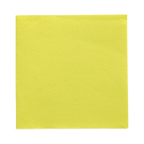 20 Servietten "DAILY Collection" 1/4-Falz 32 cm x 32 cm limonengrün