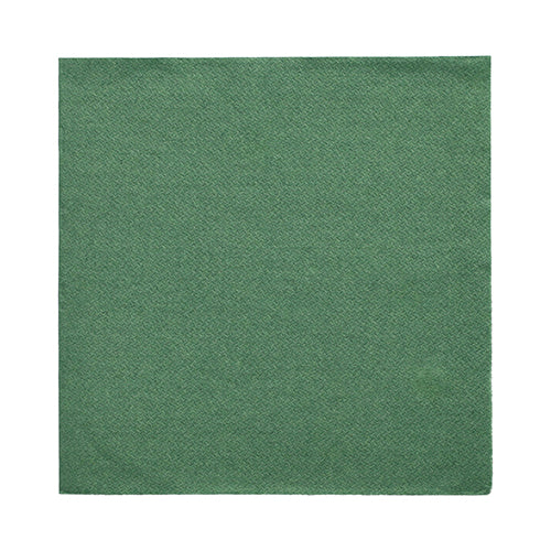 20 Servietten "DAILY Collection" 1/4-Falz 32 cm x 32 cm dunkelgrün