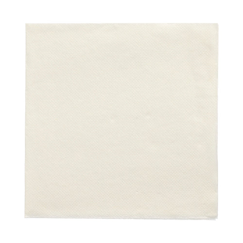 50 Servietten "DAILY Collection" 1/4-Falz 32 cm x 32 cm champagner