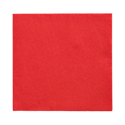 150 Servietten "DAILY Collection" 1/4-Falz 32 cm x 32 cm rot