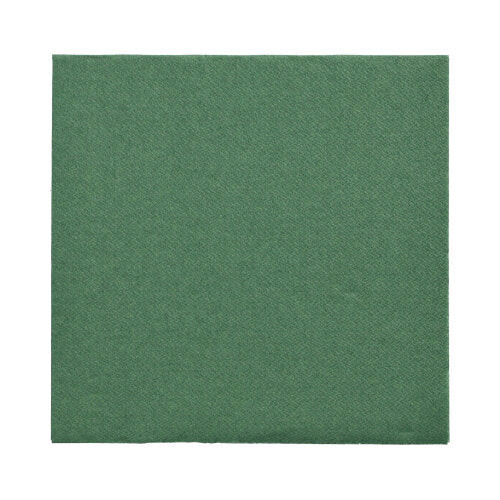 150 Servietten "DAILY Collection" 1/4-Falz 32 cm x 32 cm dunkelgrün