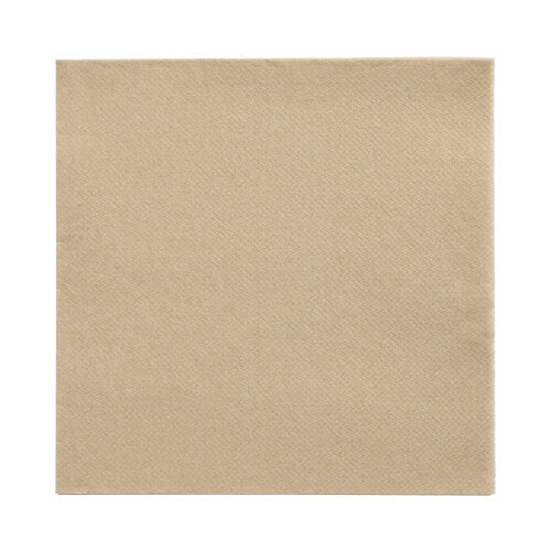 150 Servietten "DAILY Collection" 1/4-Falz 32 cm x 32 cm sand