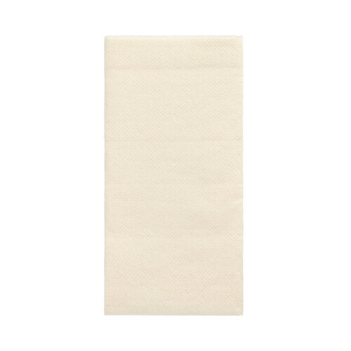 150 Servietten "DAILY Collection" 1/8-Falz 32 cm x 32 cm champagner