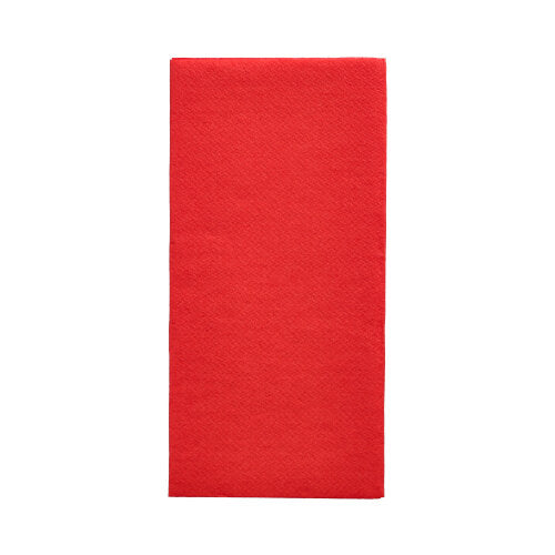 150 Servietten "DAILY Collection" 1/8-Falz 32 cm x 32 cm rot
