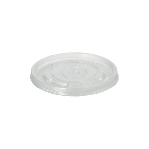 25 Deckel für Suppenbecher, PP rund Ø 9,8 cm · 1 cm transparent