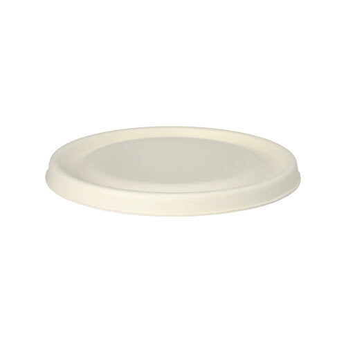 25 Deckel für Schalen Zuckerrohr "pure" Ø 17 cm · 1,2 cm weiss