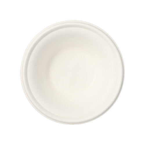 50 Schalen, Zuckerrohr "pure" 380 ml Ø 15,5 cm · 4,6 cm weiss