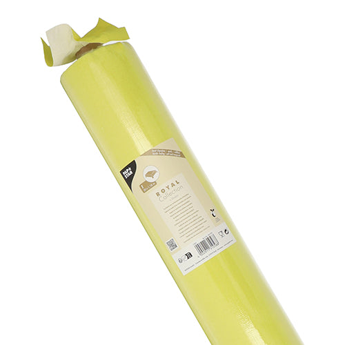 Tischdecke, stoffähnlich, PV-Tissue Mix "ROYAL Collection" 20 m x 1,18 m limonengrün