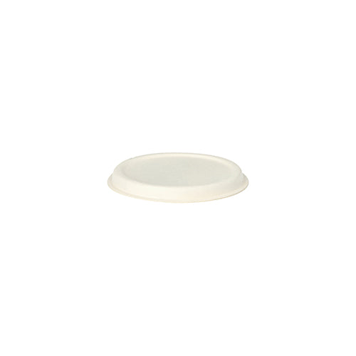 50 Deckel für Dressingschalen Zuckerrohr "pure" Ø 6 cm weiss