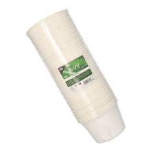 Lade das Bild in den Galerie-Viewer, 50 Suppenbecher, Zuckerrohr &quot;pure&quot; 600 ml Ø 14 cm · 9 cm weiss
