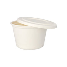 Lade das Bild in den Galerie-Viewer, 50 Suppenbecher, Zuckerrohr &quot;pure&quot; 600 ml Ø 14 cm · 9 cm weiss
