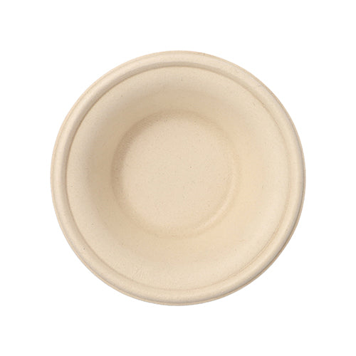 50 Schalen, Zuckerrohr "pure" 380 ml Ø 15,5 cm · 4,6 cm natur