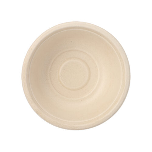 12 Schalen, Zuckerrohr "pure" 500 ml Ø 15,5 cm · 5,4 cm natur