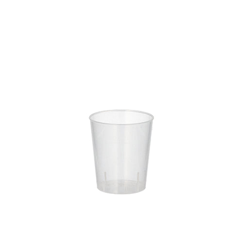 20 Mehrweg-Gläser für Schnaps PP 2 cl Ø 3,7 cm · 4,2 cm unzerbrechlich