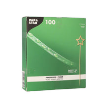 Lade das Bild in den Galerie-Viewer, 100 Fingerfood - Picker 14 cm &quot;Star&quot;
