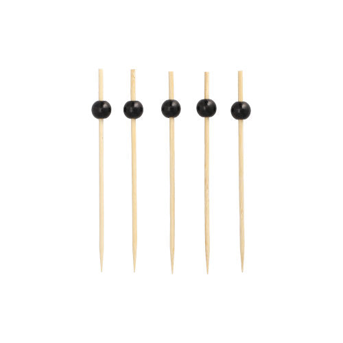 40 Fingerfood - Picker 12 cm "Black Pearl"