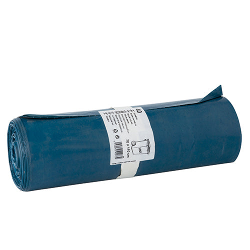 40 Müllsäcke, LDPE 120 l 110 cm x 70 cm blau