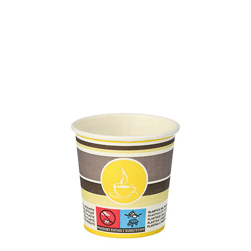 80 Trinkbecher, Pappe "To Go" 0,1 l Ø 6 cm · 6 cm