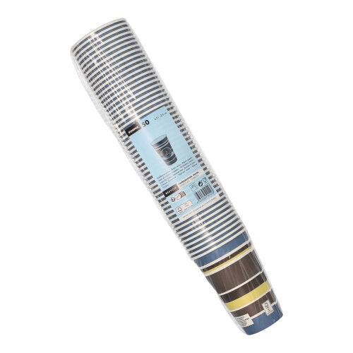 50 Trinkbecher, Pappe "To Go" 0,3 l Ø 8 cm · 11,7 cm