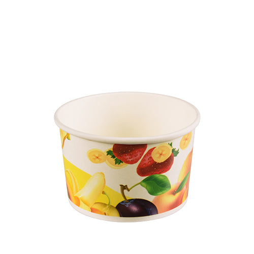 50 Eisbecher, Pappe rund 200 ml Ø 9,5 cm · 6 cm