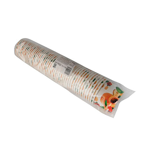 50 Eisbecher, Pappe rund 250 ml Ø 9,5 cm · 6,2 cm