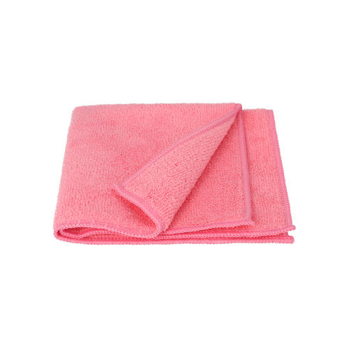 5 Microfasertücher 32 cm x 32 cm rosa "Profi"