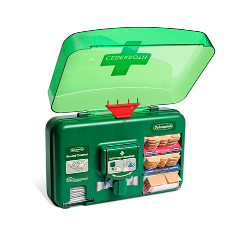 "Cederroth" Wound Care Dispenser, Pflasterspender 20,3 cm x 30,6 cm x 15,5 cm grün