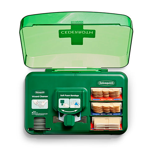 "Cederroth" Wound Care Dispenser, Pflasterspender 20,3 cm x 30,6 cm x 15,5 cm grün